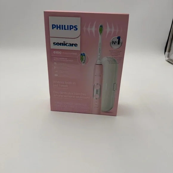 Philips Sonicare 6100 Rose Electric Toothbrush - Picture 4 of 7